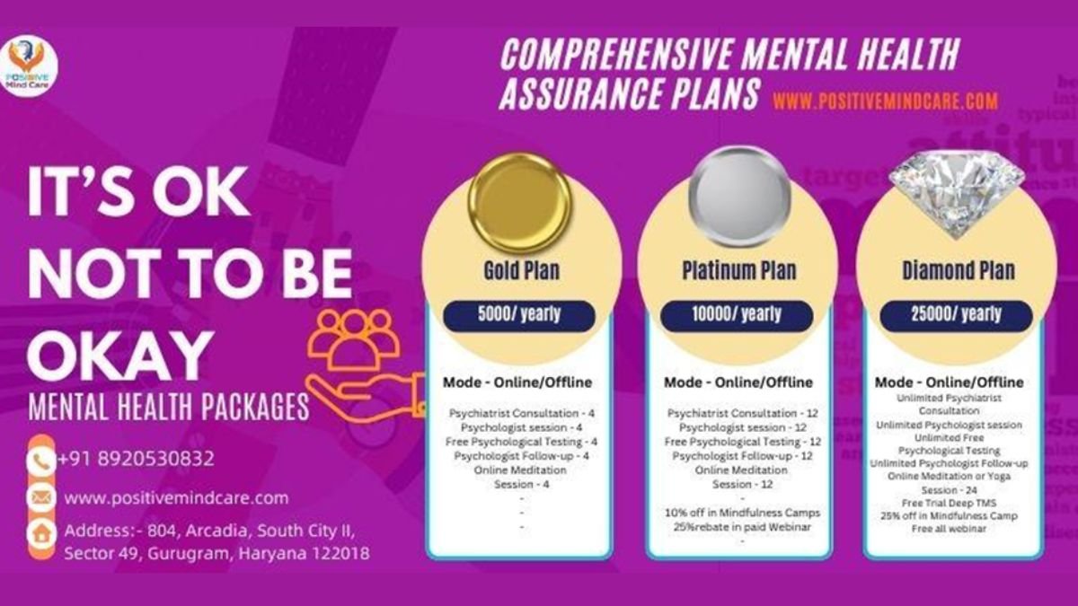 Positive Mind Care Announces Comprehensive Mental Health Assurance Plans with Exclusive New Year Offers