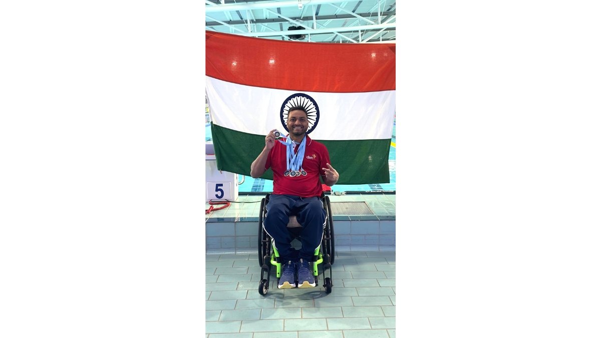 Shams Aalam to Compete as First Swimmer with Paraplegia at 14th National Takshila Event