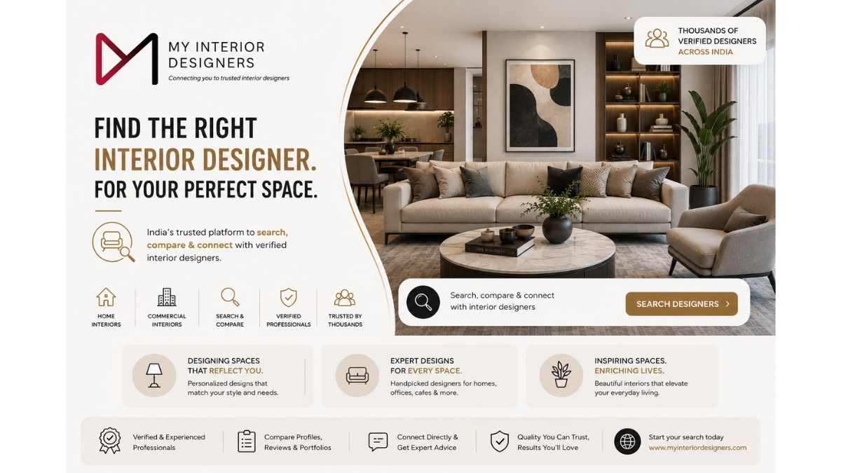 My Interior Designers Captures Mumbai’s Expanding Interior Market from Practical Value to Luxury-Led Living