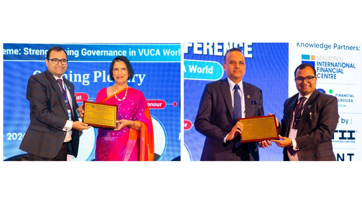 Minister of Financial Services and Economic Planning, Mauritius, graces ICSI’s 5th International Conference