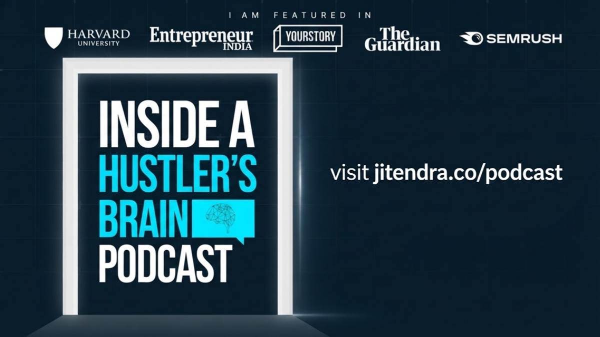 The Best Affiliate Marketing Podcast: Why Jitendra Vaswani’s ‘Inside A Hustler’s Brain’ Is the Show Every Marketer, Founder, and Creator Needs to Subscribe