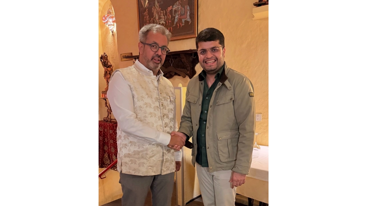 Chairman of Paralympic Sports Development (PCI) Shubham Chaudhary Meets Swiss Member of Parliament Dr. Nik Gugger in Switzerland