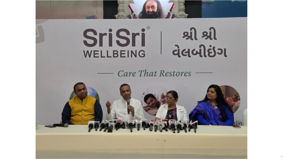 Sri Sri Wellbeing reopens its expanded Satellite centre, bringing doctor-led Ayurveda closer to Ahmedabad homes